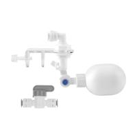 Joyzan Contrôleur D'eau Automatique pour Aquarium, Remplisseur Réglable De Niveau D'Eau En Plastique Remplissage Système Régulation du Montage Robinet Fotteur Poissons D'Aquarium à Bille Flottant