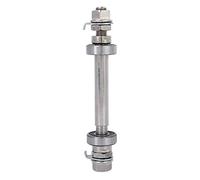 Joyzan Essieu Roue Vélo, Hub Axe VTT Road Hollow Universal Axle Moyeu Avant Arrière Arbre Complet Acier Résistant Usure Broche Cycle Brochette Levier Kit Blocage Rapide Plein Metal Creux Montagne