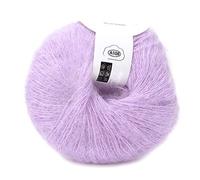 Joyzan Fil Laine Mohair, Doux Tricoter Chaud Angola Mohair Bricolage Crochet Châle écharpe Chaussette Chapeaux Fibre Douce Cachemire Léger Main Pelote Fourniture Pull Tricot Artisanat Populaire