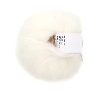 Joyzan Fil Laine Mohair, Doux Tricoter Chaud Angola Mohair Bricolage Crochet Châle écharpe Chaussette Chapeaux Fibre Douce Cachemire Léger Main Pelote Fourniture Pull Tricot Artisanat Populaire