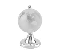 Joyzan Globe Verre Rond Terre, Boule Cristal Monde Terrestre Carte Ornement Bureau Sphère Décor Domicile Cadeau Maison Terre Magique Affichage Artisanat Objet Collection Figurine Maiso Décorative