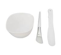 Joyzan Masque Silicone Bol Mélanger, Lot 3 Mélange Visage Spatule Facial Kit Outil DIY Applicateur Lavable Bricolage Mélanger Soin Brosse Bâton Pinceau Set Réutilisable Peau Boue Argile Maison Spa