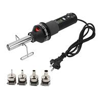 Joyzan Mini Pistolet Thermique, Pistolet à Air Chaud Long, Outil électrique Multiple, Buse de Réflecteur Portable pour Fonction, Tube de Gaufrage Rétractable, Artisanat,