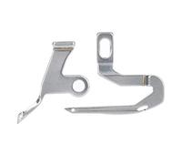 Joyzan Overlock Looper, Multifonctionnel Boucleur Inférieur Supérieur Loopers en Alliage Pièces de Machine U Looper Accessoires Couteau Surjet à Coudre Enfileurs pour Métier Couture(Argent) 2 Pcs