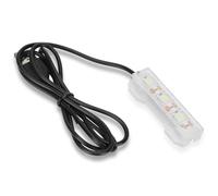 Joyzan Petite Lumière D'aquarium, Lampe à Clip Rampe LED L'aquarium de Plante Lampe D'éclairage en Plastique Lumineuse pour Décorations Marines D'eau Jardin Aquatique D'intérieur Réservoir Poissons