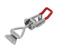 Joyzan Pince Loquet Bascule Robuste Grand, Acier Carbone Levier Forme Triangle Capacité Maintien Traction Fumeur Lot Réglable Fumoir Grande Clip Sauterelle Trou Serrure Menuisier Fermeture Métal