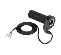 Joyzan Poignée Accélérateur Électrique, Vitesse Scooter Moto Torsion Universelle 3Fil Vélo Poche Universel Guidon Gaz Papillon Câble Rotatif Pit Bike Poignée Accelerateur Trotinette Électrique