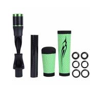 Joyzan Poignée de Canne à Pêche Rotative, Ensemble Souple siège Moulinet pour Construction avec Siège Accessoires Réparation Bricolage Kit Cannes Brochet Perche Sandre Truite Basse Baitcast DIY