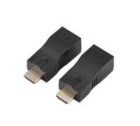 Joyzan Rallonge HDMI, adaptateur convertisseur réseau HDMI vers RJ45, câble unique sur Cat5e 6, 30 m, répartiteur pour PS3, TV, PC, projecteur, ordinateur HD