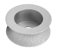 Joyzan Roue Diamantée Concave Abrasif, Disque de Meulage Profil brasé à la Main Bord Demi-rond pour Pierre Céramique Diamètre Marbre Granit Diamants Béton Extérieur Résistant