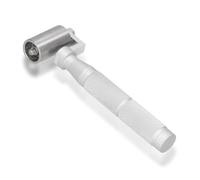 Joyzan Rouleau de Pression Acier Inoxydable, 40 Mm Rouleau de Couture de Papier Peint, Couture Plat Joint Papier Peint Bordure Outil Roulette Tapissier Antidérapant pour Joint Bord Décoration Maison