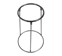 Joyzan Stand Djembe, Percussion Légère Multifinection Portable Portable African Drum Instrumentrs Carbon Steel Voyage 8,5 12 Pouces Cercle Cadre de Support Adultes Débutants