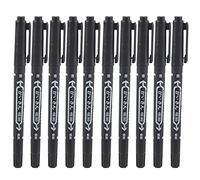 Joyzan Stylo Marquage , Marqueur Double Extrémité Outil Positionnement Piercing Amovible Temporaire Scribe Esthétique Pochoir Accessoire étanché Tête Huileuse Fin 10Pcs