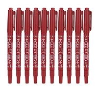 Joyzan Stylo Marquage , Marqueur Double Extrémité Outil Positionnement Piercing Amovible Temporaire Scribe Esthétique Pochoir Accessoire étanché Tête Huileuse Fin 12Pcs