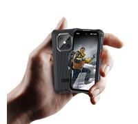 JoyZap Mini Smartphone 4G Enhanced Robuste 3,88" Android 12 Débloqué, IP68 Étanche à la poussière, 6 Go + 128 Go, 3000 mAh, Double SIM, reconnaissance faciale, GPS, OTG
