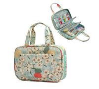 JOZEA Étui à Crochet Avec Sac de Rangement Transparent - Fourre-Tout Portable Pour Aiguilles et Accessoires de Tricot