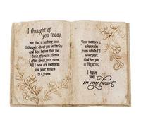 Jozie B 246200 Plaque en forme de livre de souvenirs « Thought of You Today »