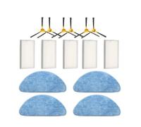 JOZJJ Compatible avec HONITURE Q6 Lite Filtre Hepa, Rouleau Principal, Brosse latérale, Chiffons de Nettoyage, Chiffons, pièces de Rechange for aspirateur