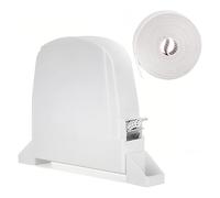 JOZMMZEOOA Sangle Volet Roulant,Enfilage Automatique Sangle Volet Roulant Rotation à 180°Blanc Enrouleur Sangle Volet Accessoires Volet Roulant Electrique,pour Ruban Store Enrouleur 14 MMJOZMMZEOOA S