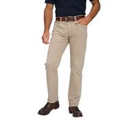 JP 1880 5-Pocket Twill Bauchfit, Garment Dyed Pantalons, Sand, 52 Homme