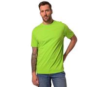 JP 1880 Hommes Grandes Tailles L-8XL Jusqu'au 8XL - T-Shirt Basic en Pur Coton, à col Rond et Logo JP1880 sur la Poitrine Vert Clair XL 702558429-XL