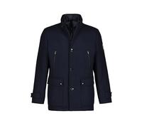 JP 1880 795063 Veste pour homme en laine mélangée imperméable avec empiècements à chevrons et col montant L-8XL, Bleu marine foncé., XXXXXXXL
