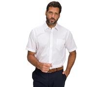 JP 1880 Chemise Infroissable 1/2, Blanc Neige, XXXL Homme