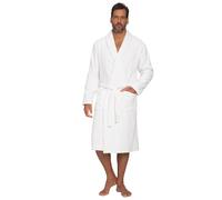 JP 1880 Bademantel Frottee, Robe de chambre Homme, schneeweiß,