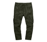 JP 1880 Cargohose Pantalon, Olive foncée, 8XL Hommes