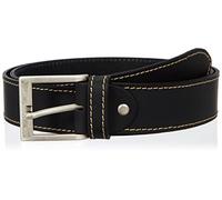 JP 1880 Ceinture avec Couture, Noir, 170 cm Ouest