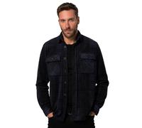 JP 1880 Chemise à Carreaux, Collection Workwear, Manches Longues et col Kent, Coupe Modern Fit - Jusqu'au 8 XL Bleu Marine 4XL 830816130-4XL