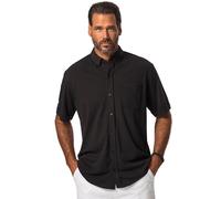 JP 1880 Chemise BD MF Piqué 1/2, Noir, XXXXXXXXL Homme