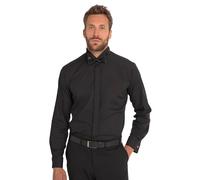 JP 1880, Chemise de Smoking, Business, avec Boutons de Manchette élégants, jusqu'à 8XL, Noir, XXXXL Homme