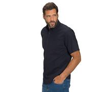 JP 1880 Chemise en Lin 1/2 MF BD T-Shirt, Bleu Marine foncé, L Homme
