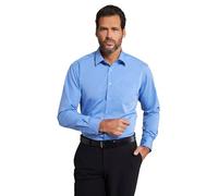 JP 1880 Chemise Business, Pas Besoin de Repassage, 1/1, CF, Bleu Ciel, 5X-Large Hommes