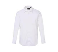 JP 1880 Chemise pour Homme, Grande Taille, Taille L-8XL, sans Repassage, col Kent, Manches Longues, Coupe Confortable, jusqu'à 8XL 804890, Blanche-Neige, 7XL