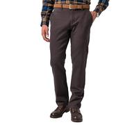 JP 1880 Chino Hose Flexnamic, Wolloptik, Regular Fit, BIS GR. 72/36 Pantalon, Marron Acajou, 50W / 36L Hommes