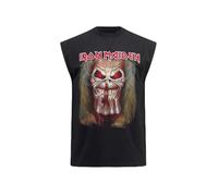 JP 1880 Débardeur à Bande Iron Maiden T-Shirts, Noir, XXL Homme