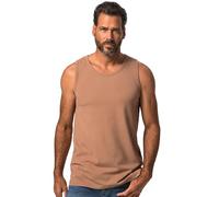 JP 1880 Hommes Grandes Tailles L-8XL Débardeur Collection Basic - Jusqu'au 10 XL Marron Clair 5XL 705145322-5XL