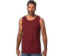 JP 1880 Tanktop T-Shirts, Rouge Bordeaux, 8XL Hommes