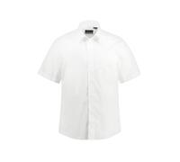 JP 1880 Halbarm-Hemd, Variokragen Chemise 1/1, Schneeweiß, XXXL Homme