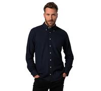 JP 1880 Hemd, BD, MF, Two-Tone, Flanell, 1/1 Chemise, Bleu, XXXXXXL Hommes