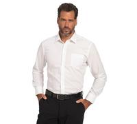 JP 1880 Hemd, Business, Modern Fit, Bügelfei Chemise, Blanc Neige, 5XL Hommes