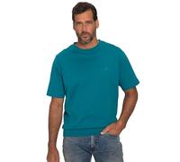 JP 1880 Homme Bauchfit T-Shirts, Bleu Océan, 3XL EU