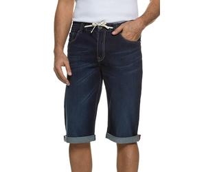 JP 1880 Homme Grandes Tailles Bermuda en Jean, Taille élastiquée, Coton Bleu Jean 68 708366 92-68