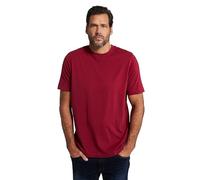 JP 1880 Homme Grandes Tailles Tee Shirt col Rond en Coton Rouge vin 3XL 702558 57-3XL