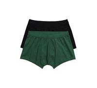 JP 1880 Hommes Caleçons JP Aware (Lot de 2), Coton Bio certifié GOTS, Coupe Ventre Confort - Jusqu'au 7 Vert Nuageux 4XL 830754198-4XL