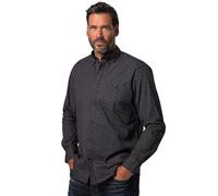 JP 1880 Hommes Chemise Manches Longues et col à Pointes boutonnées. Coupe Modern Fit - Jusqu'au 8 XL Bleu Marine 6XL 832138130-6XL