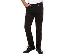 JP 1880 Hommes Grandes Tailles Jusqu'au 72 - Jean 5 Poches FLEXNAMIC®, en Denim Super-Stretch - Jambe Droite et Cheville Slim, Noir 134 722849100-134
