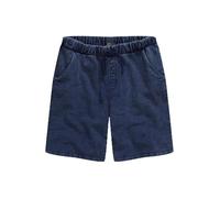 JP 1880 Hommes Grandes Tailles L-8XL Bermuda en Molleton, avec Taille élastique. Teinture Indigo. Jusqu'au 8XL. Jean Bleu foncé 4XL 825503903-4XL